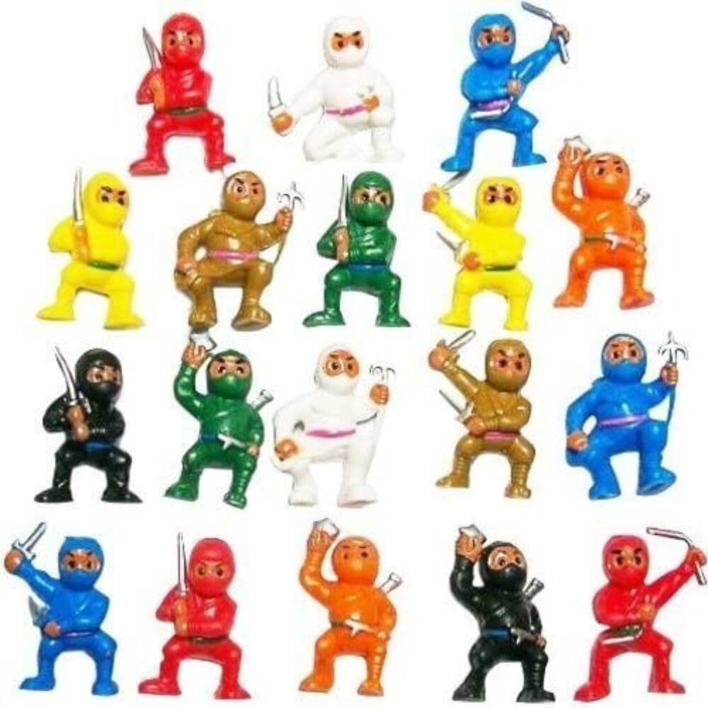 Mini Ninja Toy Figurines Pack of 50 Party Favors